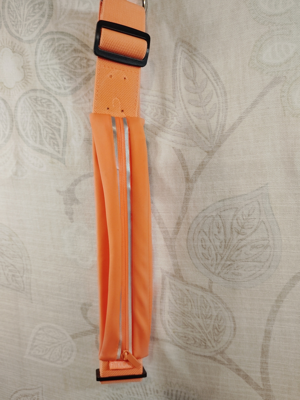 Fitkicks Compact Orange Expandable Running Waist Belt